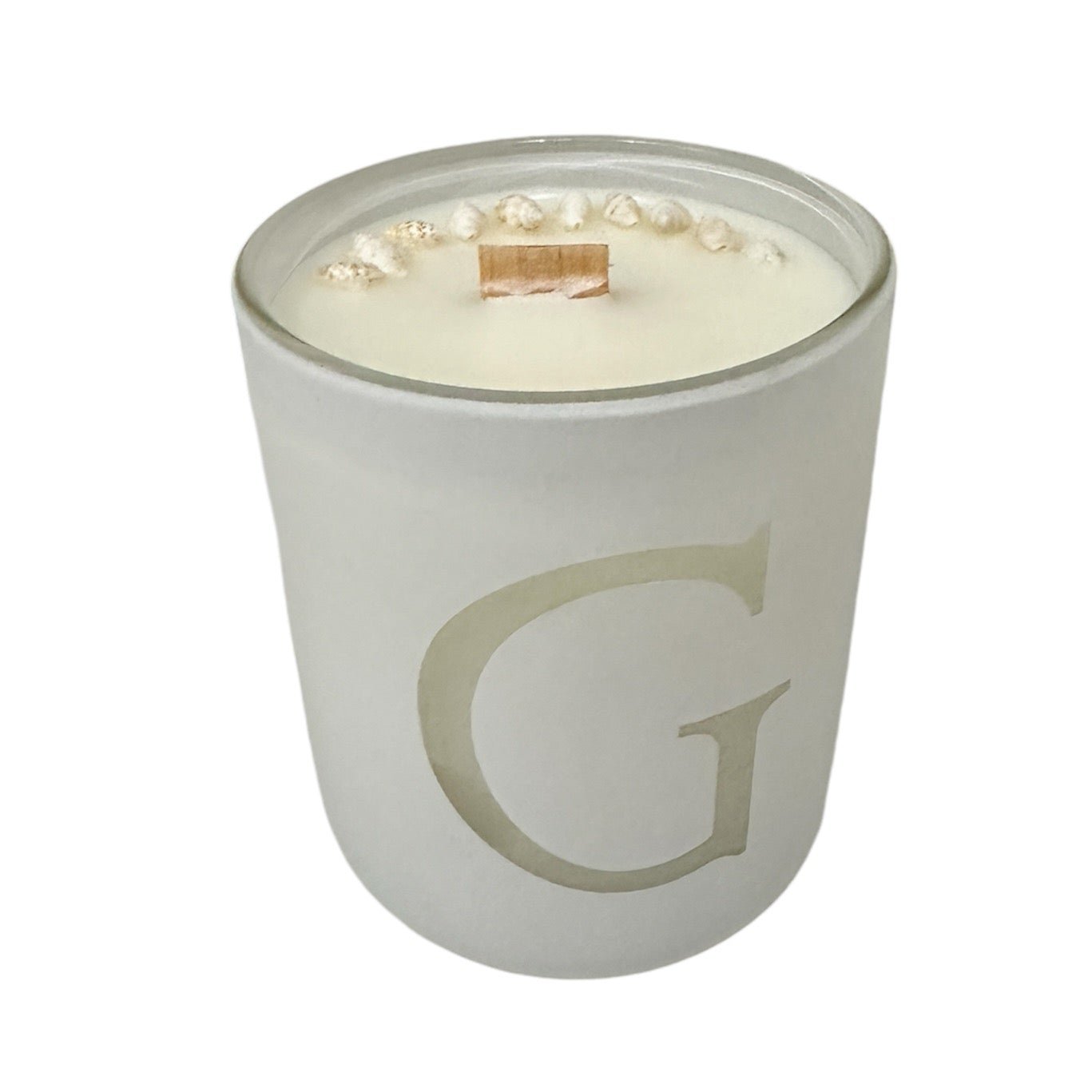 Custom Etched Signature Candle