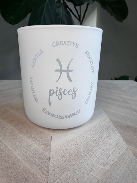 Pisces Candle